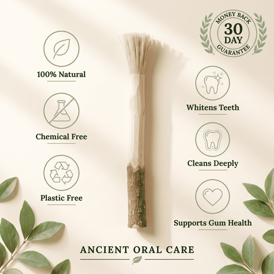 Natural Miswak Toothbrush Stick